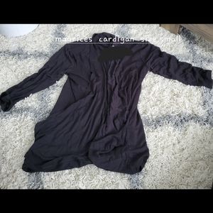 Maurices black cardigan small